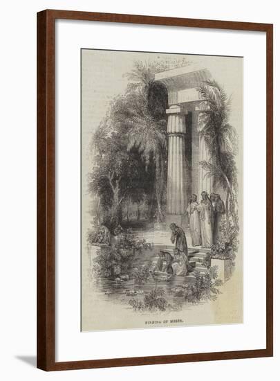 Finding of Moses-null-Framed Giclee Print