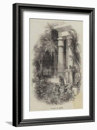 Finding of Moses-null-Framed Giclee Print
