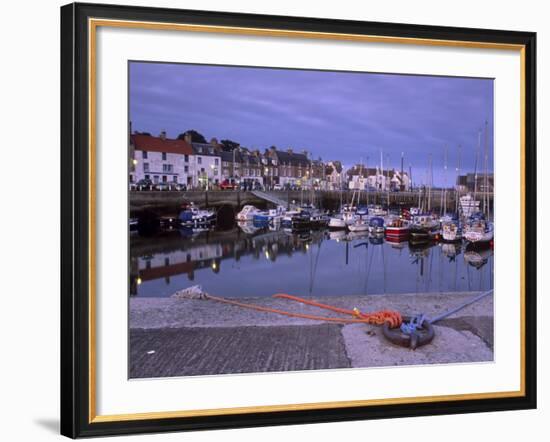 Findochty Harbour, Morayshire, Scotland, United Kingdom, Europe-Patrick Dieudonne-Framed Photographic Print