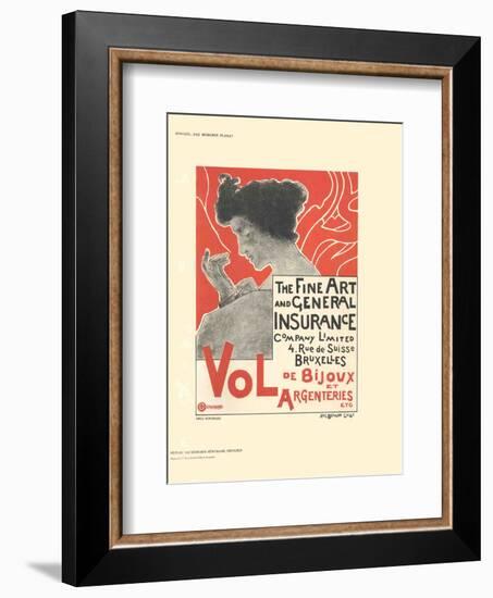 Fine Art and General Insurance Company Limited-Emile Berchmans-Framed Collectable Print