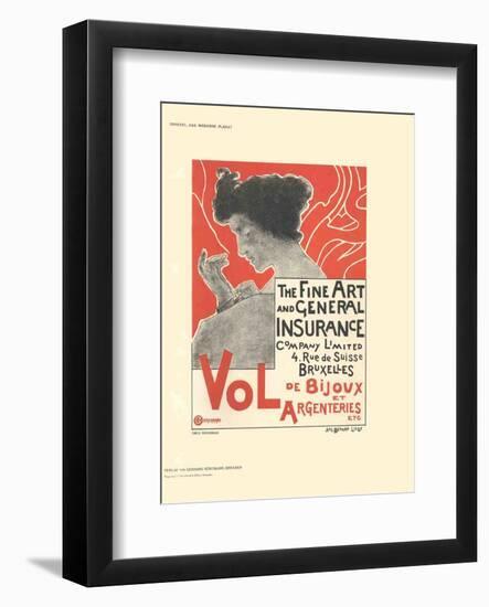 Fine Art and General Insurance Company Limited-Emile Berchmans-Framed Collectable Print