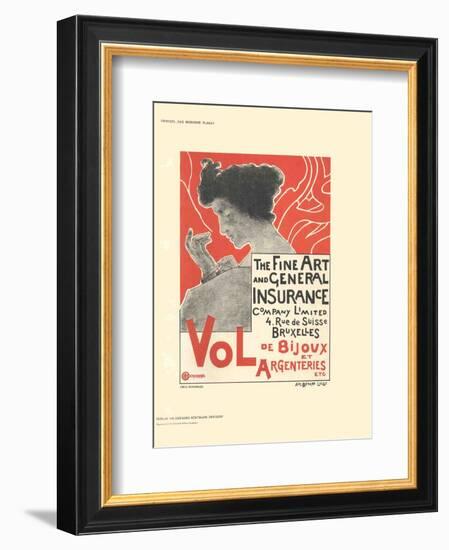 Fine Art and General Insurance Company Limited-Emile Berchmans-Framed Collectable Print
