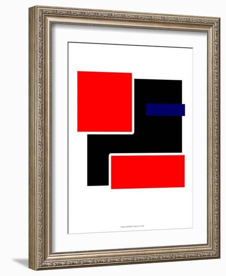 Fine Art - Art Print Series - Modern Form 1982'-Philippe Hugonnard-Framed Art Print