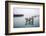 Fine Art Landscape Image of Derelict Pier in Milky Long Exposure Seascape-Veneratio-Framed Photographic Print