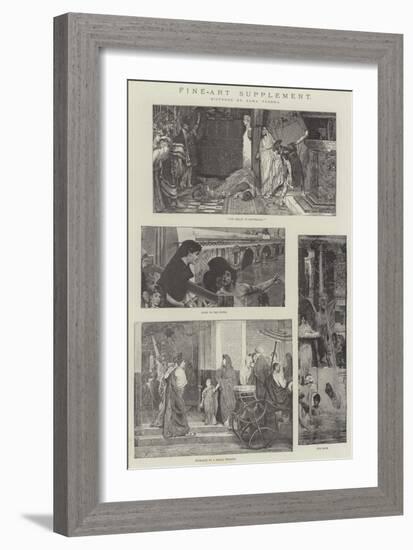 Fine-Art Supplement-Sir Lawrence Alma-Tadema-Framed Giclee Print