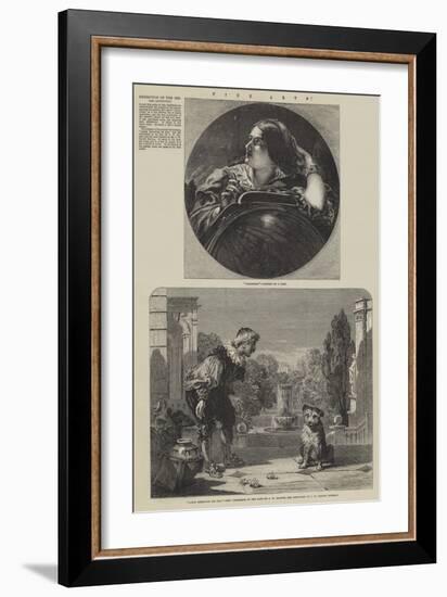 Fine Arts, Exhibition of the British Institution-James Sant-Framed Giclee Print