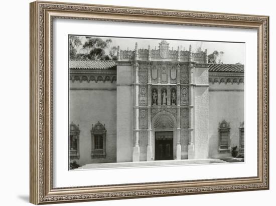 Fine Arts Museum, Balboa Park, San Diego, California-null-Framed Art Print