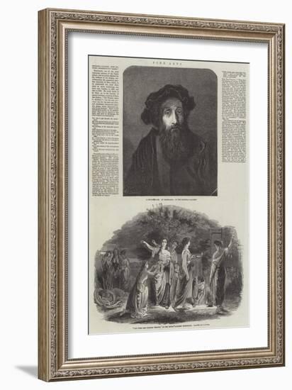 Fine Arts-Rembrandt van Rijn-Framed Giclee Print