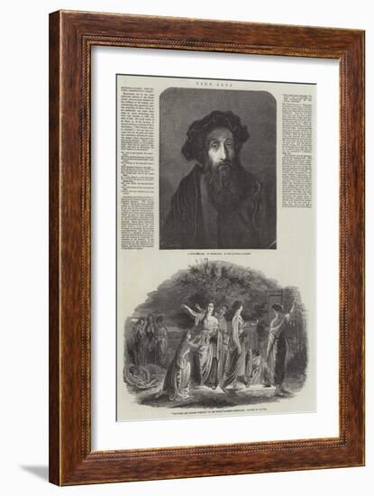 Fine Arts-Rembrandt van Rijn-Framed Giclee Print