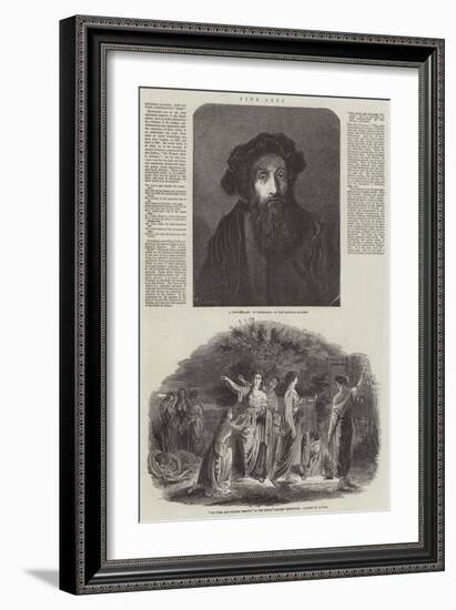 Fine Arts-Rembrandt van Rijn-Framed Giclee Print