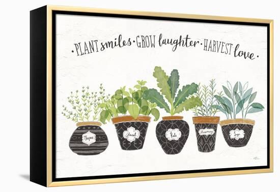 Fine Herbs I-Janelle Penner-Framed Stretched Canvas