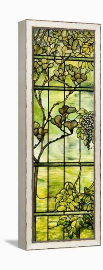 Fine Leaded Glass Triptych Window (Left Panel), circa 1908-Tiffany Studios-Framed Premier Image Canvas