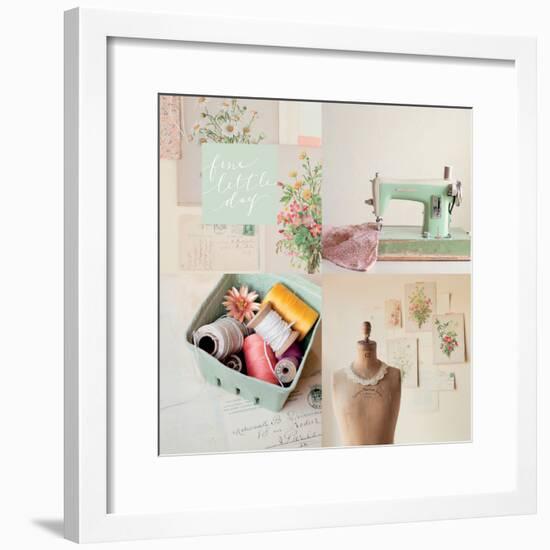 Fine Little Day for Sewing-Mandy Lynne Photography-Framed Premium Giclee Print