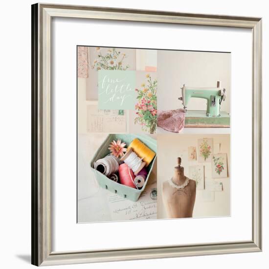 Fine Little Day for Sewing-Mandy Lynne Photography-Framed Premium Giclee Print