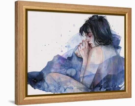 Fine on the Outside-Agnes Cecile-Framed Stretched Canvas