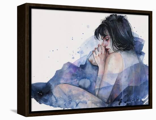 Fine on the Outside-Agnes Cecile-Framed Stretched Canvas