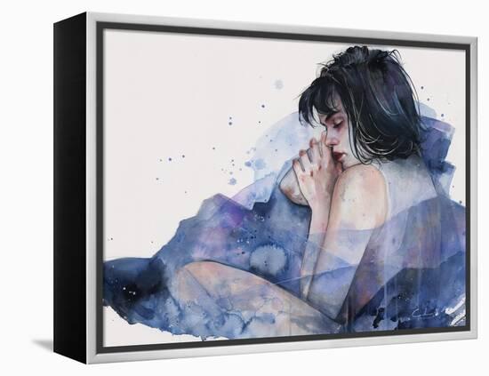 Fine on the Outside-Agnes Cecile-Framed Stretched Canvas