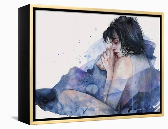 Fine on the Outside-Agnes Cecile-Framed Stretched Canvas