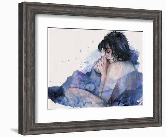 Fine on the Outside-Agnes Cecile-Framed Art Print