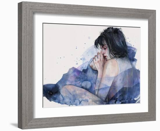 Fine on the Outside-Agnes Cecile-Framed Art Print