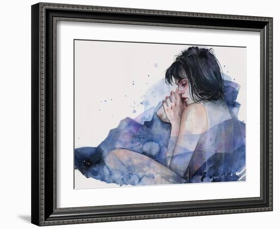 Fine on the Outside-Agnes Cecile-Framed Art Print