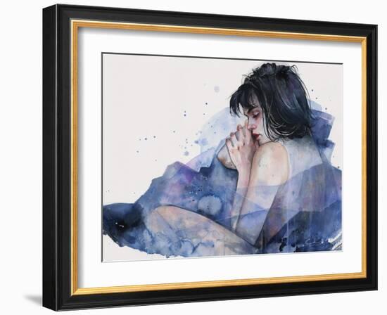 Fine on the Outside-Agnes Cecile-Framed Art Print