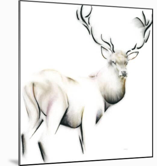 Fine Stag-Kellas Campbell-Mounted Giclee Print