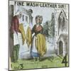 Fine Wash-Leather Sir!, Cries of London, C1840-TH Jones-Mounted Giclee Print