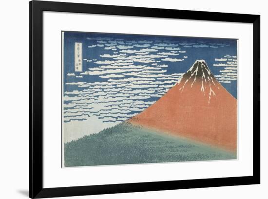 Fine Wind, Clear Weather, 1831-1834-Katsushika Hokusai-Framed Giclee Print