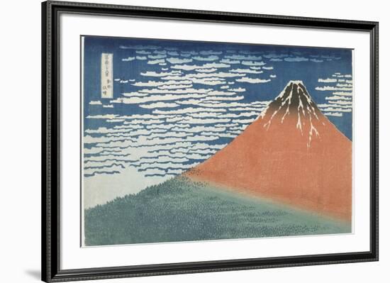 Fine Wind, Clear Weather, 1831-1834-Katsushika Hokusai-Framed Giclee Print