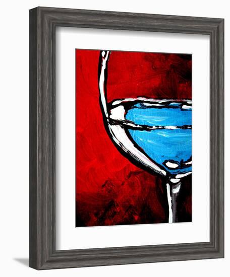 Fine Wine II-Megan Aroon Duncanson-Framed Art Print