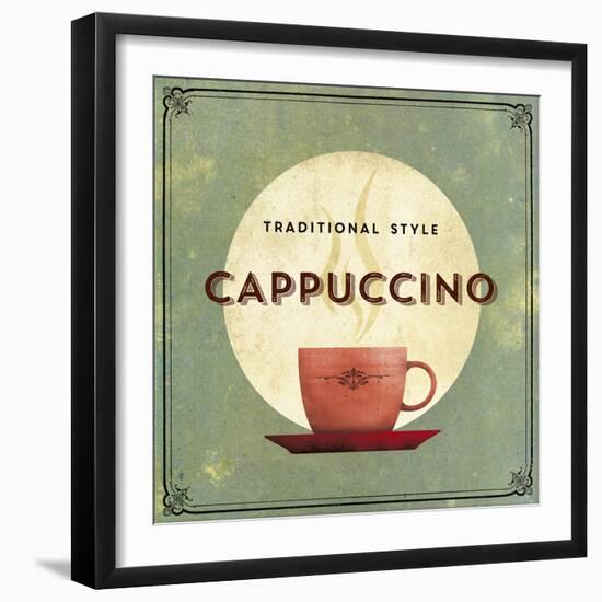 Finest Coffee - Cappuccino-Hens Teeth-Framed Giclee Print