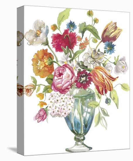 Finest Florals in Bloom-Sandra Jacobs-Framed Stretched Canvas