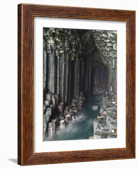 Fingal's Cave, Isle of Staffa, Inner Hebrides, Scotland, United Kingdom, Europe-Mark Harding-Framed Photographic Print