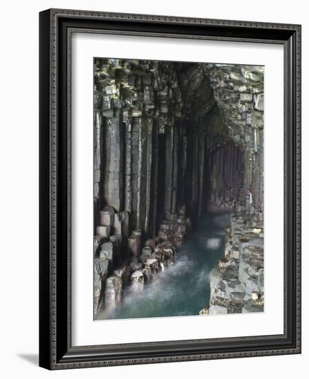 Fingal's Cave, Isle of Staffa, Inner Hebrides, Scotland, United Kingdom, Europe-Mark Harding-Framed Photographic Print