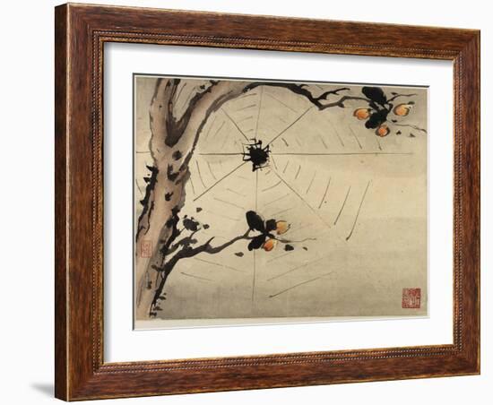 Finger Painting, from an Album of Ten, 1684-Gao Qipei-Framed Giclee Print