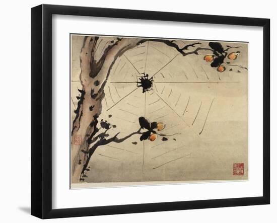 Finger Painting, from an Album of Ten, 1684-Gao Qipei-Framed Giclee Print