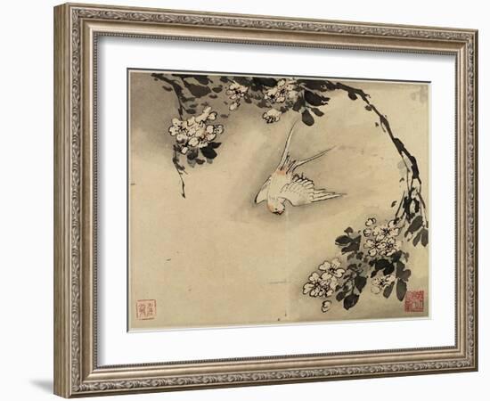 Finger Painting, from an Album of Ten, 1684-Gao Qipei-Framed Giclee Print