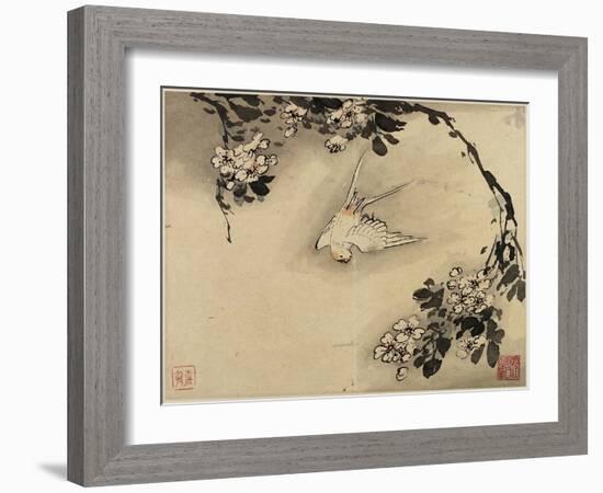 Finger Painting, from an Album of Ten, 1684-Gao Qipei-Framed Giclee Print