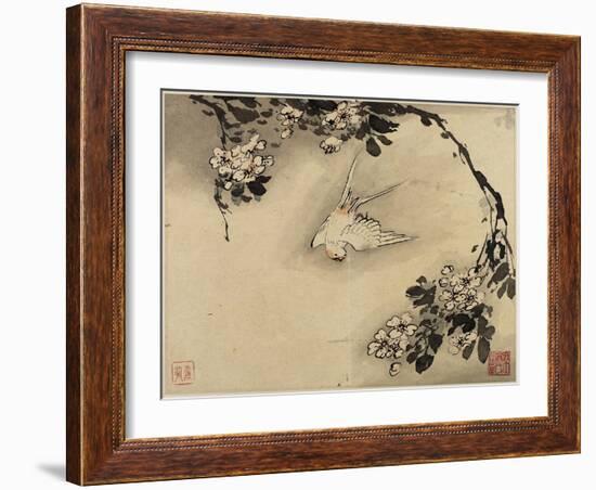 Finger Painting, from an Album of Ten, 1684-Gao Qipei-Framed Giclee Print