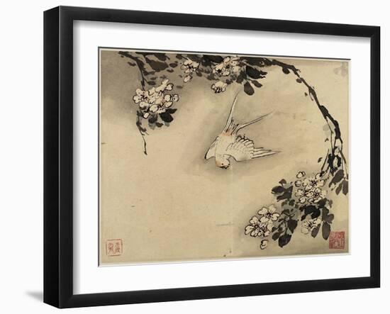 Finger Painting, from an Album of Ten, 1684-Gao Qipei-Framed Giclee Print