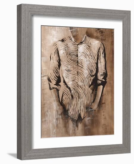 Finger Print Men II-Sydney Edmunds-Framed Giclee Print