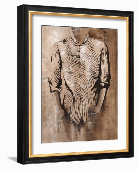 Finger Print Men II-Sydney Edmunds-Framed Giclee Print