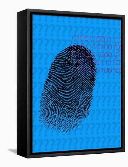 Fingerprint-David Nicholls-Framed Premier Image Canvas