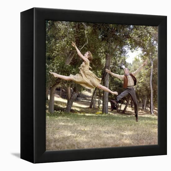 FINIAN'S RAINBOW, 1968 directed by FRANCIS FORD COPPOLA Barbara Hancock and Fred Astaire (photo)-null-Framed Stretched Canvas