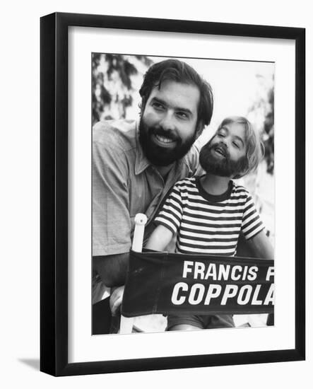 FINIAN'S RAINBOW, 1968 directed by FRANCIS FORD COPPOLA On the set, Francis Ford Coppola (b/w photo-null-Framed Photo