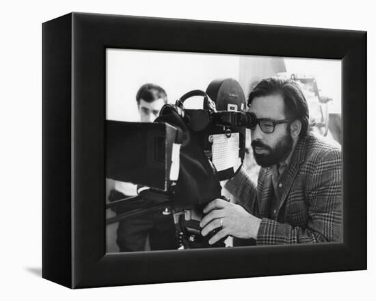 FINIAN'S RAINBOW, 1968 directed by FRANCIS FORD COPPOLA On the set, Francis Ford Coppola behind the-null-Framed Stretched Canvas