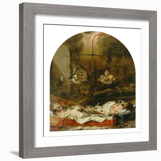 Finis Gloriae Mundi-Juan de Valdes Leal-Framed Giclee Print