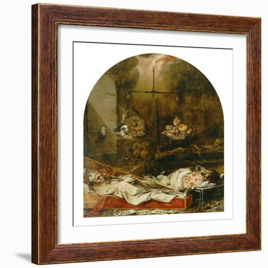 Finis Gloriae Mundi-Juan de Valdes Leal-Framed Giclee Print