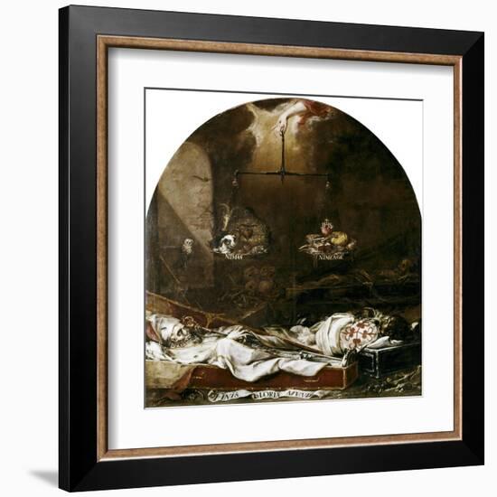 Finis Gloriae Mundi-Juan de Valdes Leal-Framed Art Print